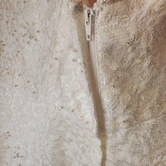 David's Bridal Wedding Dress, Size 16W - Picture 6 of 12